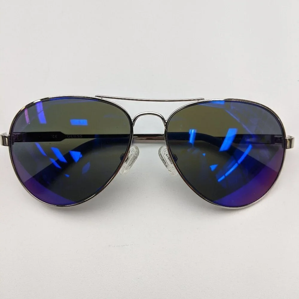 🕶️ Guess GU7228 SI-4 Aviator Sunglasses 57/14-135 / JLG844🕶️​